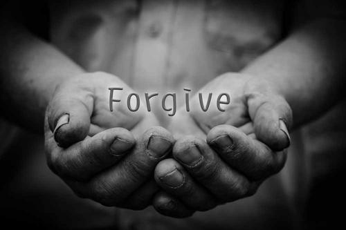 forgive in hand
